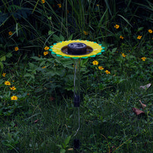 Outdoor Sunflower Solar Bird Feeding Tray_15