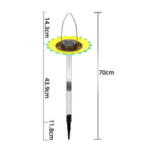 Outdoor Sunflower Solar Bird Feeding Tray_20