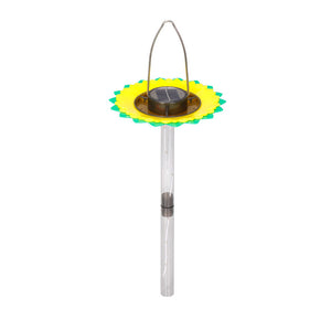 Outdoor Sunflower Solar Bird Feeding Tray_1