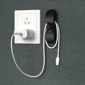 Pack of 4 Adhesive Type Electrical Wire Winder and Cord Organizer_10