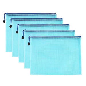 A3 Waterproof Mesh Document Zipper Storage Bags_17