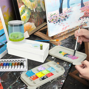 Multifunctional Brush Cleaner Preserve and Clean Art Supplies with Ease_14