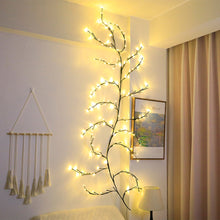 144LED Artificial Plants Vine Tree Willow Rattan Lights_2
