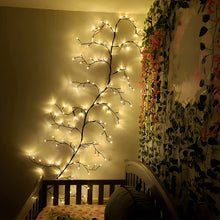 144LED Artificial Plants Vine Tree Willow Rattan Lights_3