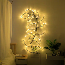 144LED Artificial Plants Vine Tree Willow Rattan Lights_4