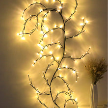 144LED Artificial Plants Vine Tree Willow Rattan Lights_5