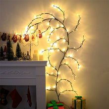 144LED Artificial Plants Vine Tree Willow Rattan Lights_6