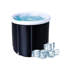Foldable Ice Bath Tub with Lid_0
