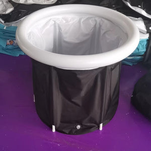 Foldable Ice Bath Tub with Lid_6