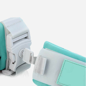 Anti-Lost Children and Parent Linking Wrist Band Coiled Walking Harness_6