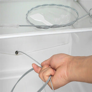 5 Pcs Reusable Refrigerator Drain Dredging Kit_4