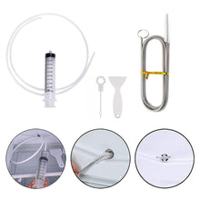 5 Pcs Reusable Refrigerator Drain Dredging Kit_12