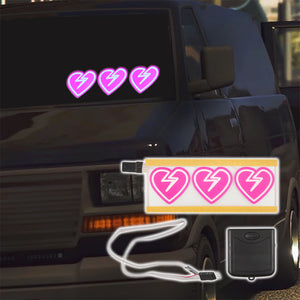 Various Styles LED Car Windshield Sign Sticker_4