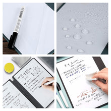 Portable & Stylish A5 Reusable Whiteboard Notebook Leather Memo_14