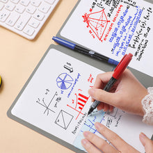 Portable & Stylish A5 Reusable Whiteboard Notebook Leather Memo_2