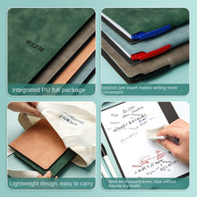 Portable & Stylish A5 Reusable Whiteboard Notebook Leather Memo_12