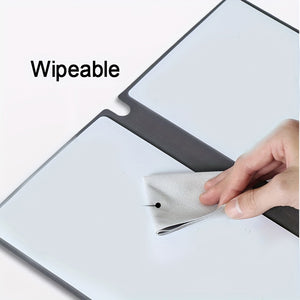 Portable & Stylish A5 Reusable Whiteboard Notebook Leather Memo_3