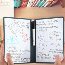 Portable & Stylish A5 Reusable Whiteboard Notebook Leather Memo_5