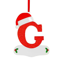 Personalized DIY Christmas 26 Letters Ornaments Xmas Tree Hanging Decor_20