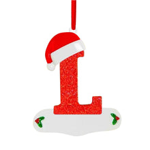 Personalized DIY Christmas 26 Letters Ornaments Xmas Tree Hanging Decor_25