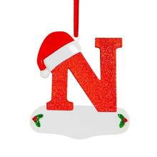 Personalized DIY Christmas 26 Letters Ornaments Xmas Tree Hanging Decor_27