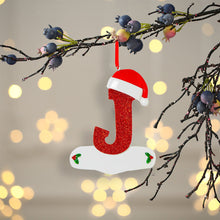 Personalized DIY Christmas 26 Letters Ornaments Xmas Tree Hanging Decor_6