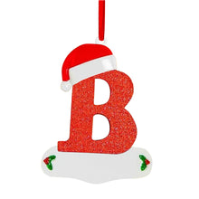 Personalized DIY Christmas 26 Letters Ornaments Xmas Tree Hanging Decor_15