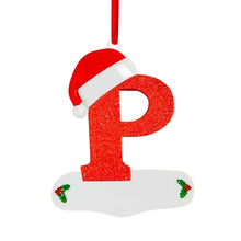 Personalized DIY Christmas 26 Letters Ornaments Xmas Tree Hanging Decor_29
