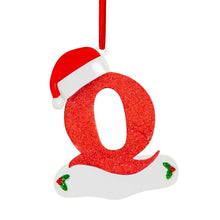 Personalized DIY Christmas 26 Letters Ornaments Xmas Tree Hanging Decor_30
