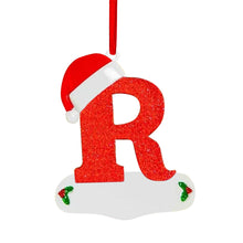 Personalized DIY Christmas 26 Letters Ornaments Xmas Tree Hanging Decor_31