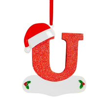 Personalized DIY Christmas 26 Letters Ornaments Xmas Tree Hanging Decor_34