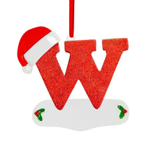 Personalized DIY Christmas 26 Letters Ornaments Xmas Tree Hanging Decor_36