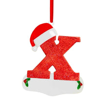 Personalized DIY Christmas 26 Letters Ornaments Xmas Tree Hanging Decor_37
