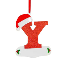 Personalized DIY Christmas 26 Letters Ornaments Xmas Tree Hanging Decor_38