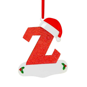 Personalized DIY Christmas 26 Letters Ornaments Xmas Tree Hanging Decor_39