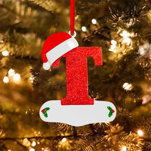 Personalized DIY Christmas 26 Letters Ornaments Xmas Tree Hanging Decor_7