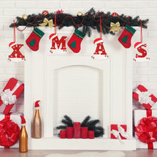 Personalized DIY Christmas 26 Letters Ornaments Xmas Tree Hanging Decor_11