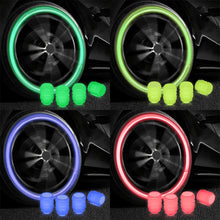 4 pcs Luminous Bulb Cap Night Glowing Tire Accessories_1