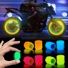 4 pcs Luminous Bulb Cap Night Glowing Tire Accessories_8