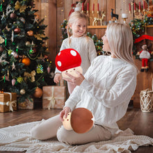 23cm Cute Mushroom Plush Stuffed Hugging Throw Pillow_12