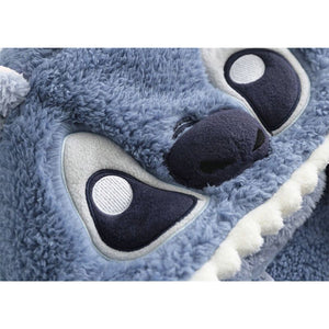 Cute Lilo And Stitch Universal Fleece Coral Velvet Enhanced Thickness Hoodies Pajamas_14