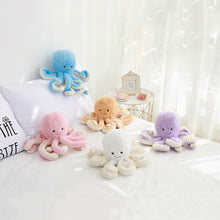 Lovely Simulation Octopus Pendant Plush Toy_2