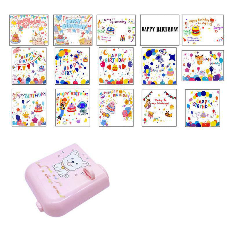 Photo Background Map Aesthetic Decoration Mini Projector_2