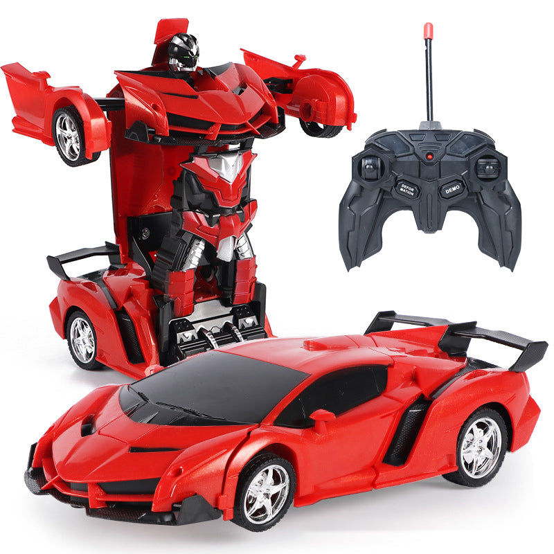 2-in-1 Remote-Control Transforming Robot Toy Car_0