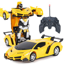 2-in-1 Remote-Control Transforming Robot Toy Car_2