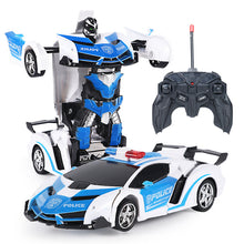 2-in-1 Remote-Control Transforming Robot Toy Car_3