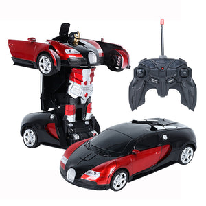 2-in-1 Remote-Control Transforming Robot Toy Car_5