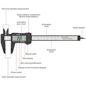 LCD Digital Vernier Calliper Micrometre Measuring Tool_8