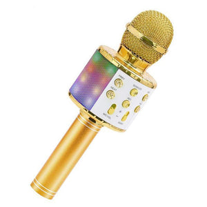 Wireless Bluetooth Karaoke Microphone with LED Lights_12