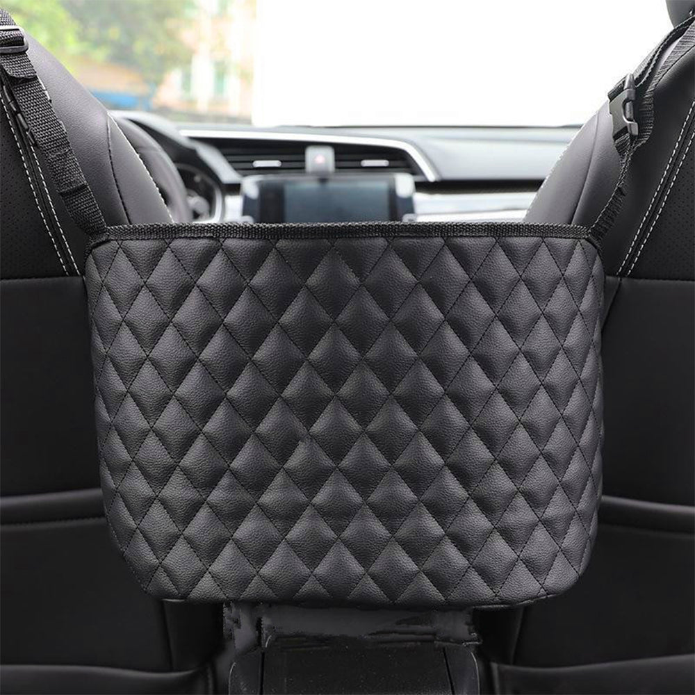 Car Leather Seat Back Organizer_0